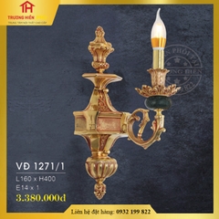 Đèn vách đồng cổ điển VĐ 1271/1