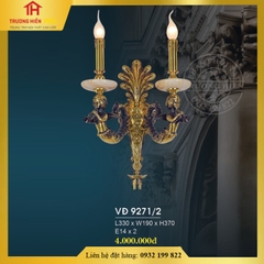 Đèn vách đồng cổ điển VĐ 9271/2