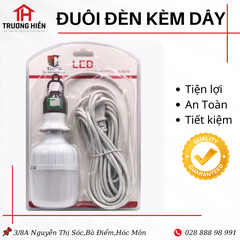 BÓNG ĐÈN LED KÈM DÂY VÀ ĐUÔI ĐÈN