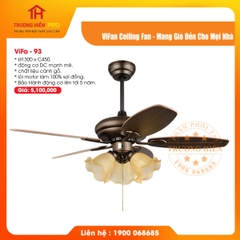 Quạt Trần Đèn Cổ Điển VIFA 93