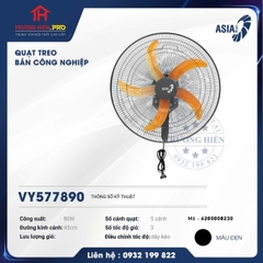 Quạt treo công nghiệp Asia VY577890