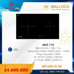 Bếp điện từ Malloca MIR 772
