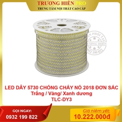 LED DÂY 5730 CHỐNG CHÁY NỔ 2018 ĐƠN SẮC