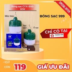 BÓNG SẠC LED 999