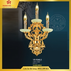 Đèn vách đồng cổ điển VĐ 9240/3