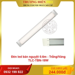 Đèn led bán nguyệt 0.6m