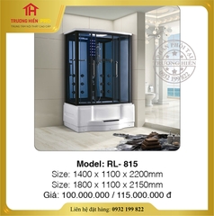 Phòng Tắm Xông Hơi RL- 815