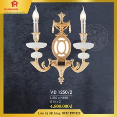 Đèn vách đồng cổ điển VĐ 1250/2