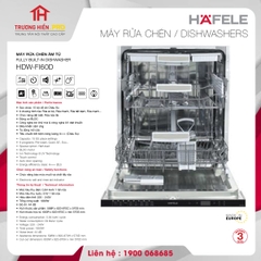 MÁY RỬA CHÉN ÂM TỦ HAFELE HDW-FI60D