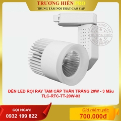 ĐÈN LED RỌI RAY TAM CẤP THÂN TRẮNG 20W
