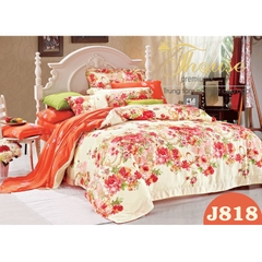 Bộ chăn ga gối lụa tencel Julia J818-1m8