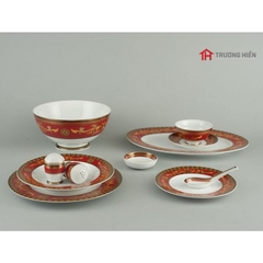 Bộ đồ ăn Minh Long Hoàng Cung Quốc Sắc 30 sản phẩm