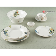 Bộ đồ ăn Minh Long Tulip ngà Hoàng Yến 30 sản phẩm