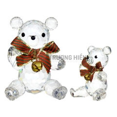 Chú Gấu Con Đeo Nơ Vải