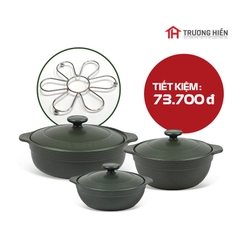 COMBO 2 Bộ Nồi Dưỡng Sinh Minh Long Hai Quai