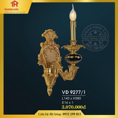 Đèn vách đồng cổ điển VĐ 9277/1