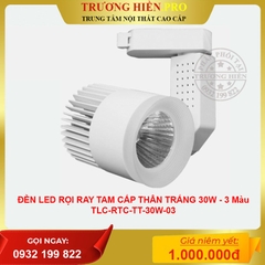ĐÈN LED RỌI RAY TAM CẤP THÂN TRẮNG 30W