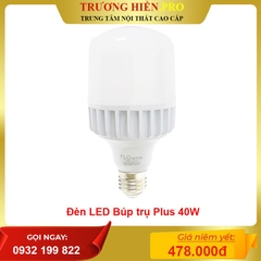 Đèn LED Búp trụ Plus 40W