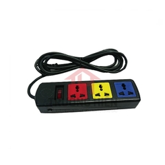 Ổ cắm kéo dài đa năng LiOA 3 ổ cắm, 1 công tắc, 5m,  3D52N