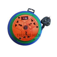 Ổ cắm kéo dài quay tay-cuộn dây kín kiểu đĩa bay DB32-15A LiOA