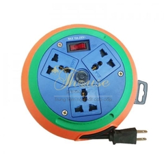 Ổ cắm kéo dài quay tay LIOA DB10-2-10A 10M