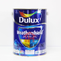 Sơn Ngoại Thất Dulux Weathershield Bề Mặt Mờ 5L