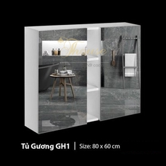 TỦ GƯƠNG ĐÔI PHÒNG TẮM ROLAND GH1