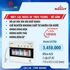 MÁY LỌC NƯỚC ROBOT UF ULTRA 625