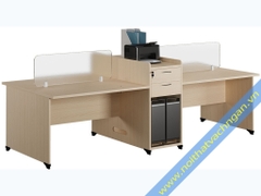 Vách ngăn mặt bàn bằng Kính K5-8