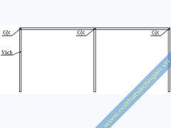 Vách ngăn bàn làm việc gỗ-kính VNB04GK