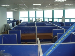 Vách ngăn bàn làm việc nỉ VNB02N