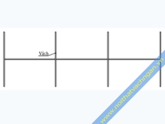 Vách ngăn mặt bàn gỗ VMB01G