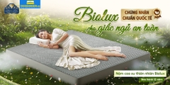 Biolux - Nệm Cao Su Thiên Nhiên Kim Cương 5Zone Than Hoạt Tính | Mua Online Giảm Giá Lớn