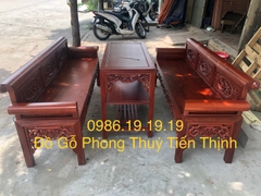 Bộ bàn ghế tường kỷ gỗ Gụ Quảng Bình