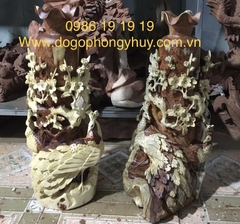 Bình Phú Quý Hoa mai chim công