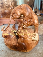 Tượng Hổ Gỗ Nu Hương Gia lai