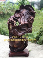 Tượng đạt ma bay gỗ cẩm