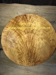 Đĩa gỗ Bơ Mu chun chớp
