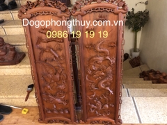 Tranh tứ linh phong thủy Long ly Quy Phụng