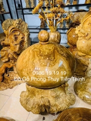 Bình Phú Quý gỗ Nu Nghiến khổng lồ