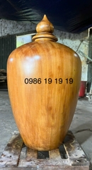 Bình Hút Lộc Gỗ Ngọc Am Đỏ
