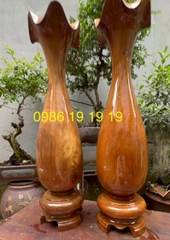 Đôi Lộc bình tỳ bà gỗ bách xanh mộc châu chun