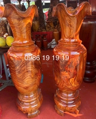 Đôi Lộc bình gỗ Cẩm Lao