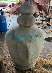Siêu phẩm bình Phú Quý Gỗ Ngọc Am đỏ