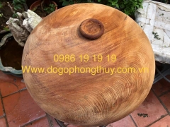 Bình Phú Quý Gỗ Ngọc Am Đỏ