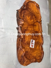 Khay Trà Phong Thủy gỗ Nu hương, rộng 40cm dài 80cm dầy 6cm