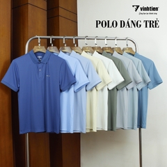 Áo Thun Polo Dáng Trẻ 415 Vĩnh Tiến - Nhiều Màu