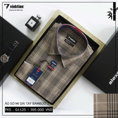 Áo Sơ Mi Dài Tay Bigsize Caro Bamboo Regular Fit 395 Vĩnh Tiến - Nhiều màu