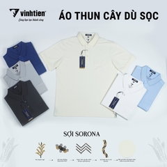 Áo Polo Cây Dù Trơn Trung Niên 425 Vĩnh Tiến - Nhiều Màu