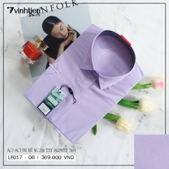 Áo Sơ Mi Nữ Ngắn Tay Vải Trơn Modal Slimfit 369 Vĩnh Tiến - Nhiều Màu